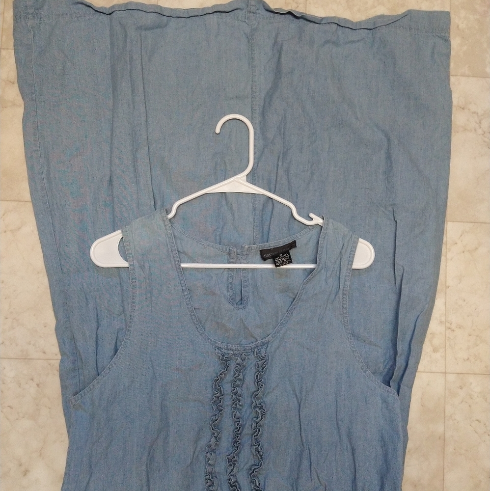 Boston Classics vintage chambray blue dress